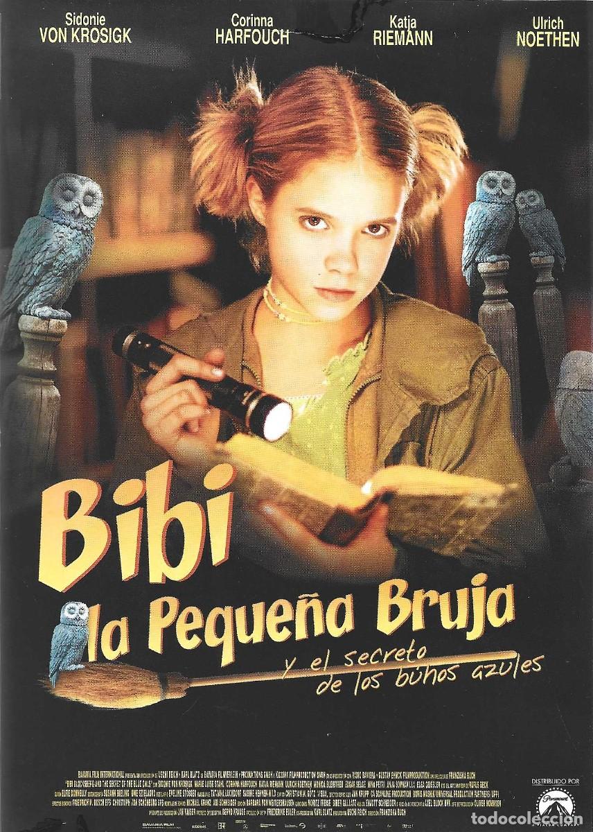 Cine: BIBI LA PEQUE&Ntilde;A BRUJA Y EL SECRETO DE LOS B&Uacute;HOS AZULES