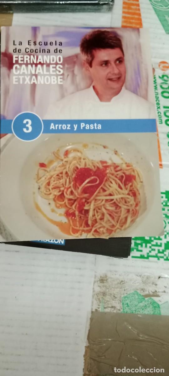 Cinema: G-QK69V DVD LA ESCUELA DE COCINA DE FERNANDO CANALES ETXANOBE 3 ARROZ Y PASTA