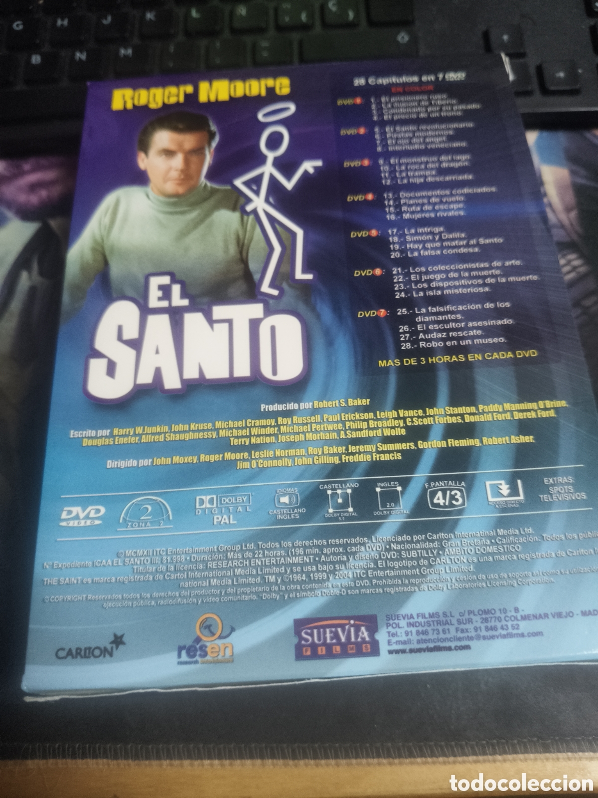 Cine: Roger moore el santo 7 dvd - Foto 2