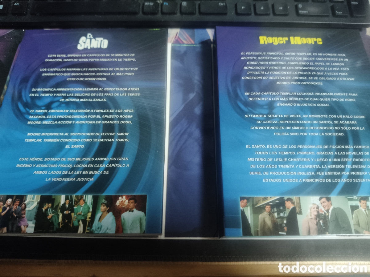 Cine: Roger moore el santo 7 dvd - Foto 3