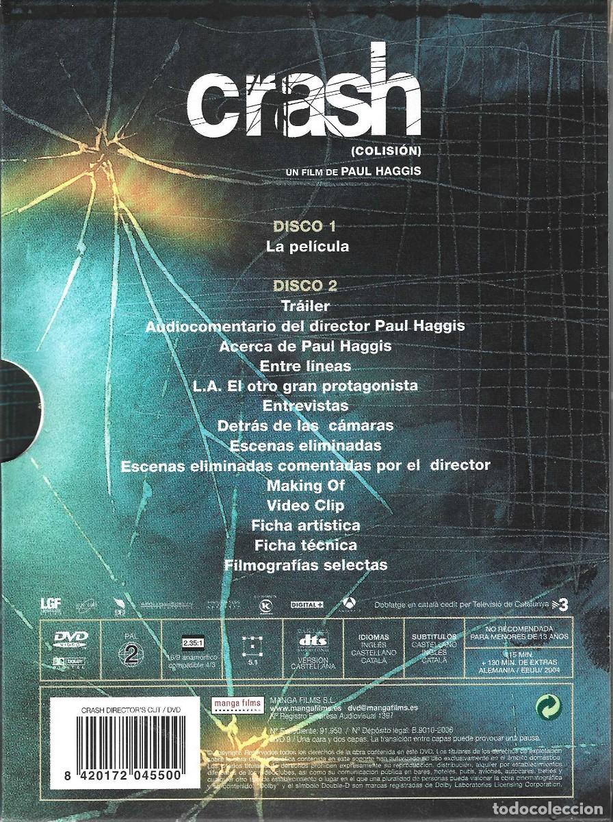 Cine: CRASH (COLISI&Oacute;N) (DVD).............. - Foto 2