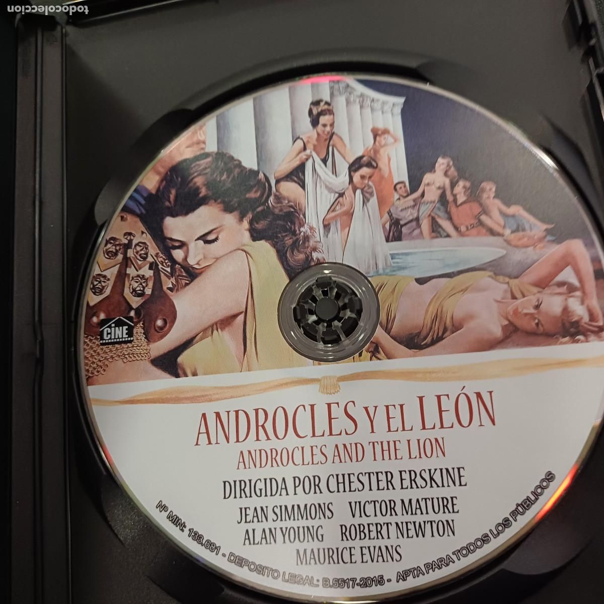 Cine: ANDROCLES Y EL LEON/DVD. - Foto 2