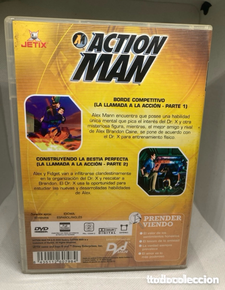 Cine: ACTION MAN DVD , CON LAS 2 PARTES - Foto 2