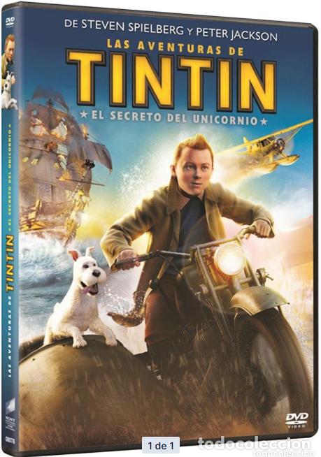 Cine: LAS AVENTURAS DE TINT&Iacute;N EL SECRETO DEL UNICORNIO DVD