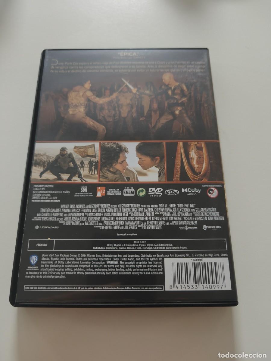 Cine: DVD - DUNE , PARTE DOS - LEER CONDICIONES DE VENTA - Foto 2