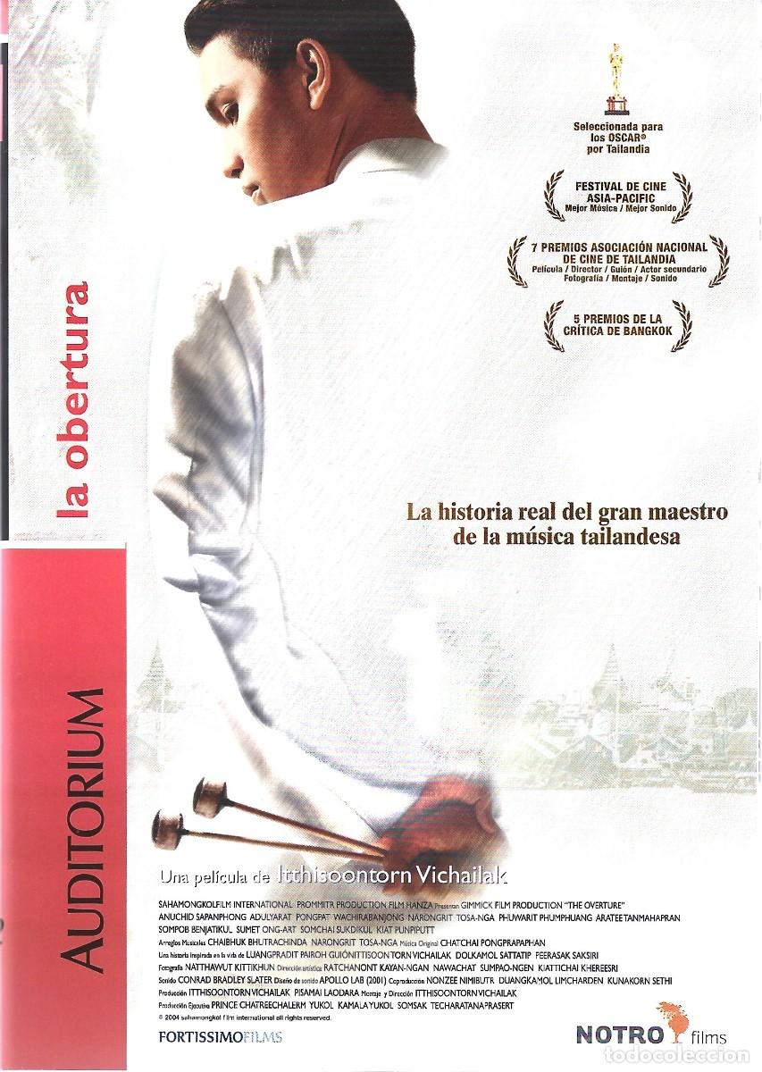Cine: LA OBERTURA (DVD).............