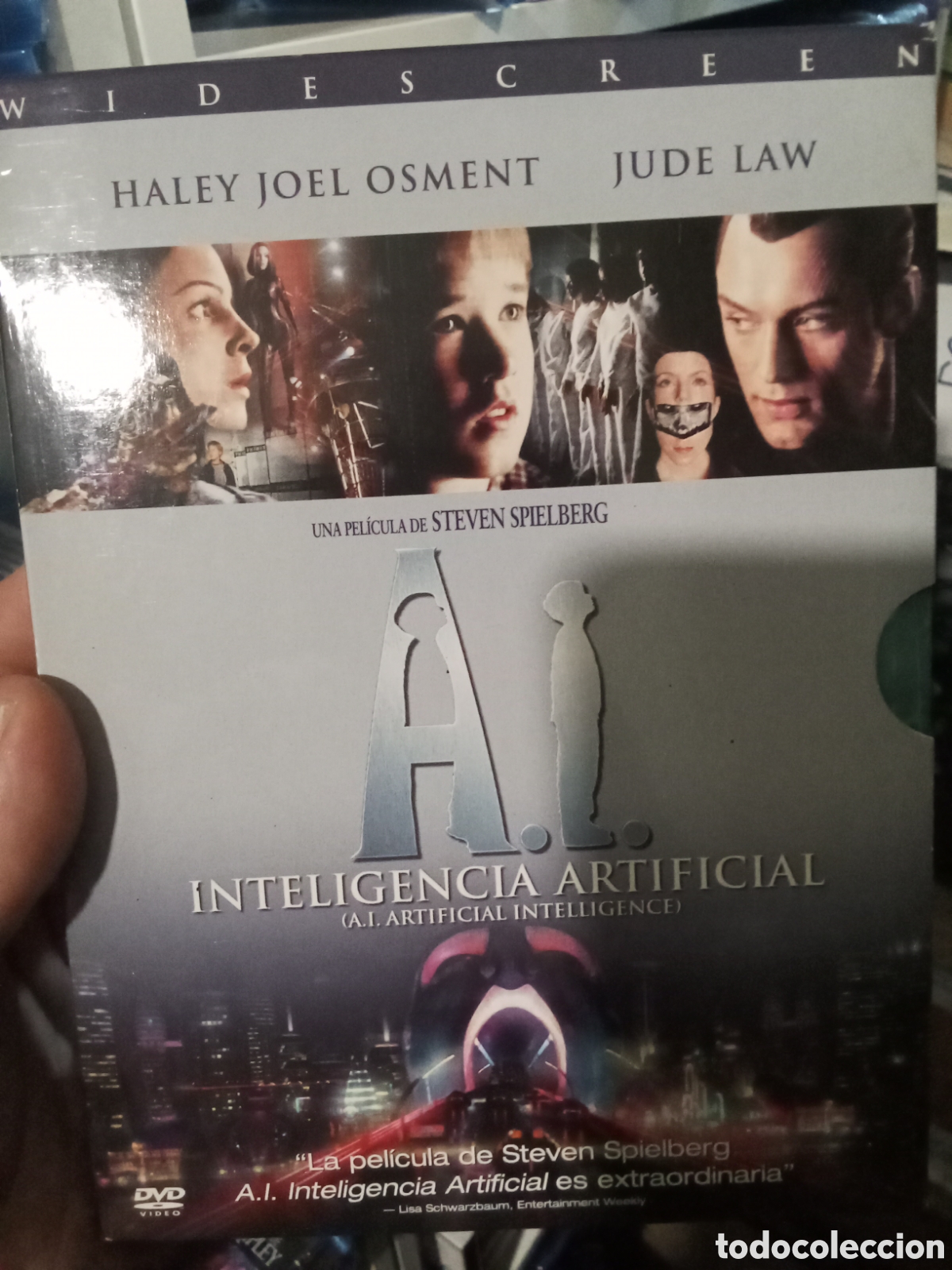 Kino: DVD edici&oacute;n especial dos discos Inteligencia artificial