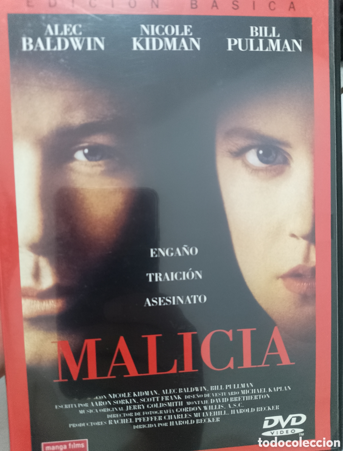 Cin&eacute;ma: DVD Malicia - buen estado -