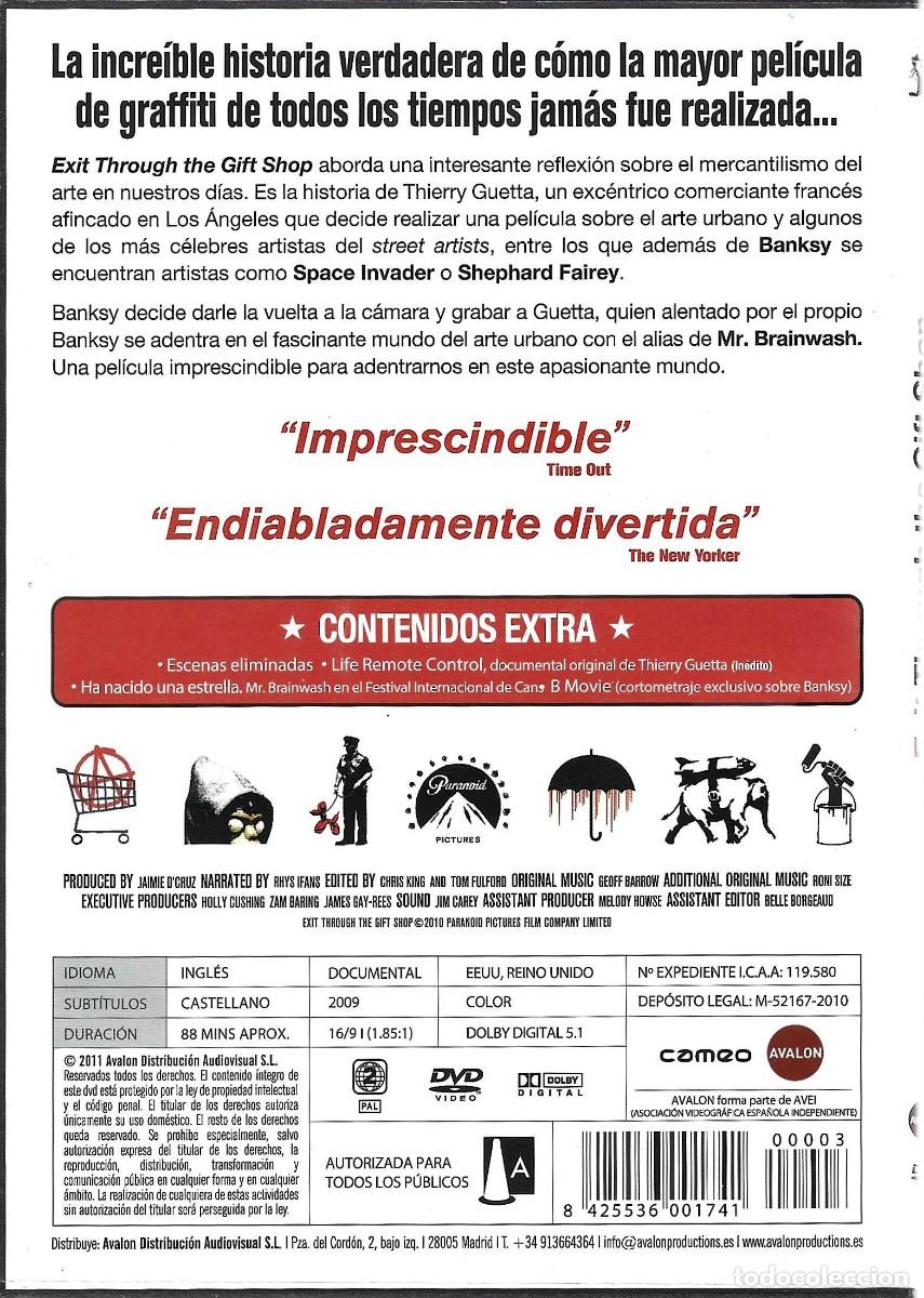 Cine: EXIT THROUGH THE GIFT SHOP DOCUMENTAL (CAJA SLIM) - Foto 2