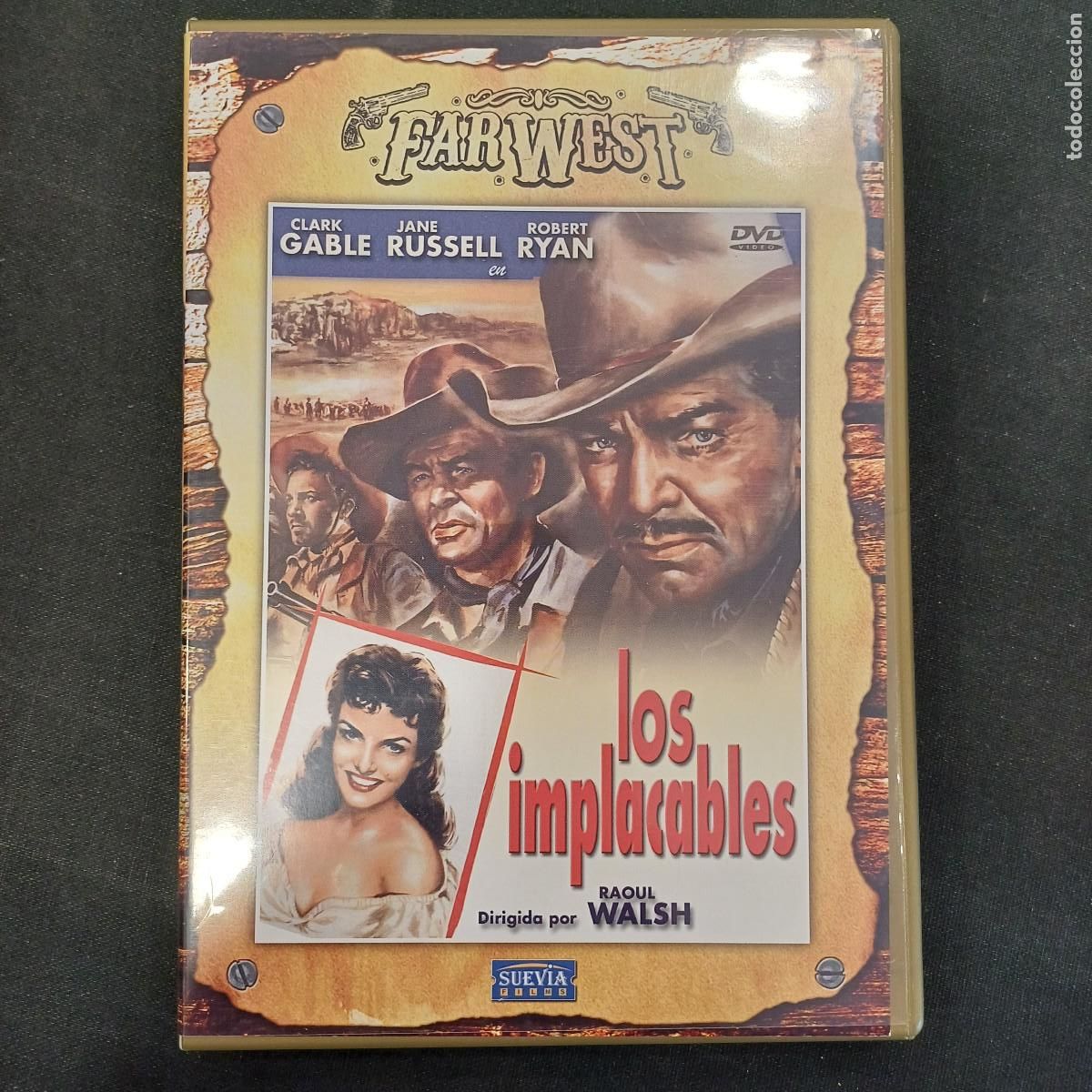Cine: LOS IMPLACABLES/CLARK GABLE/DVD. - Foto 1
