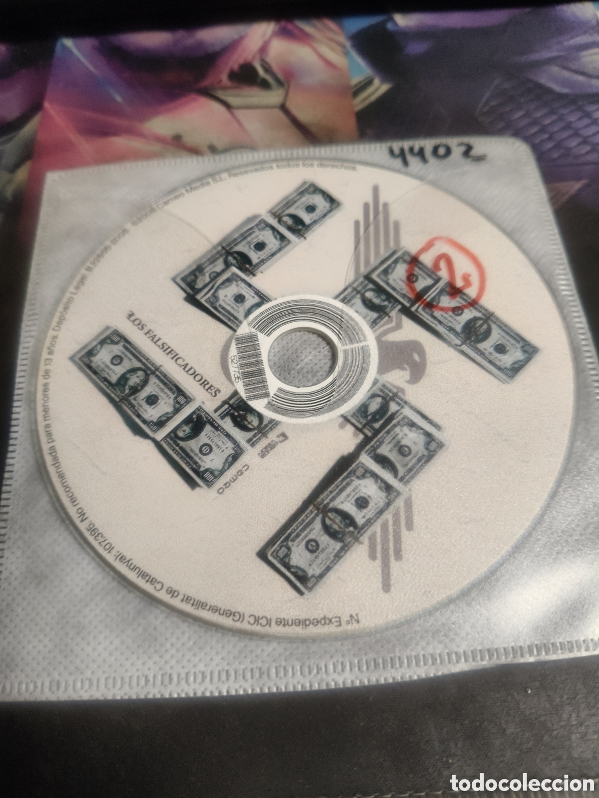 Cine: Los falsificadores DVD - 4402 (disco solo)