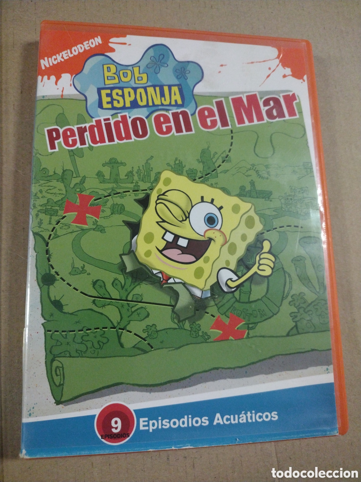 Cine: BOB ESPONJA, PERDIDO EN EL MAR. DVD. - Foto 1