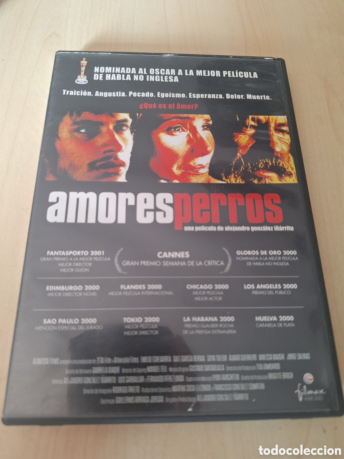 Cine: A17 amores perros DVD SEGUNDAMANO