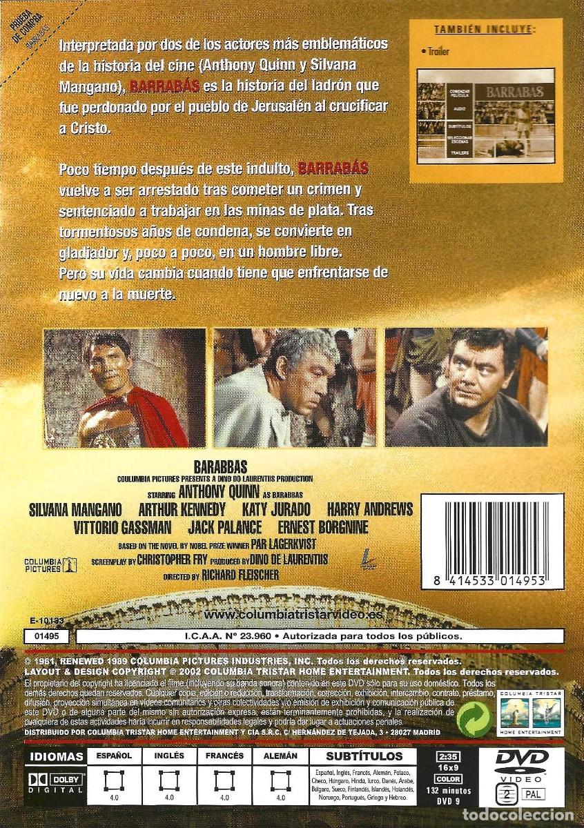 Cine: BARRABAS ANTHONY QUINN - Foto 2
