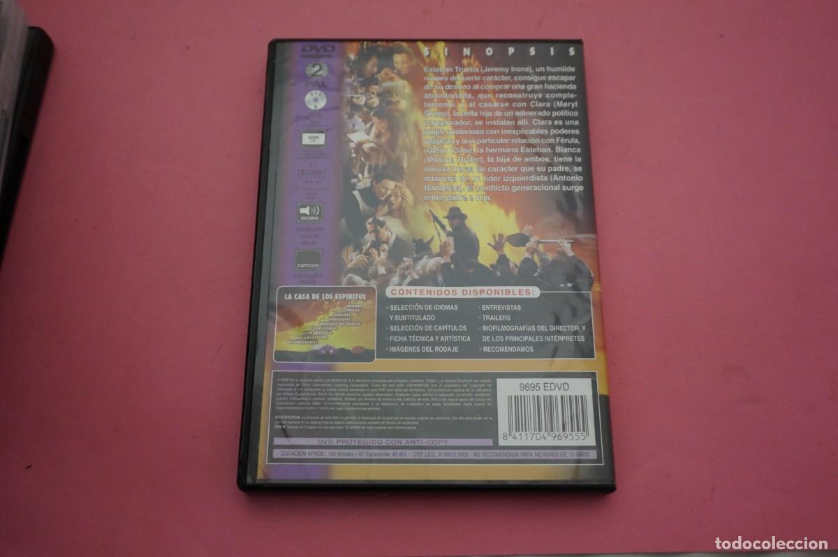 Cine: 6B1/ DVD - LA CASA DE LOS ESPIRITUS - Foto 3