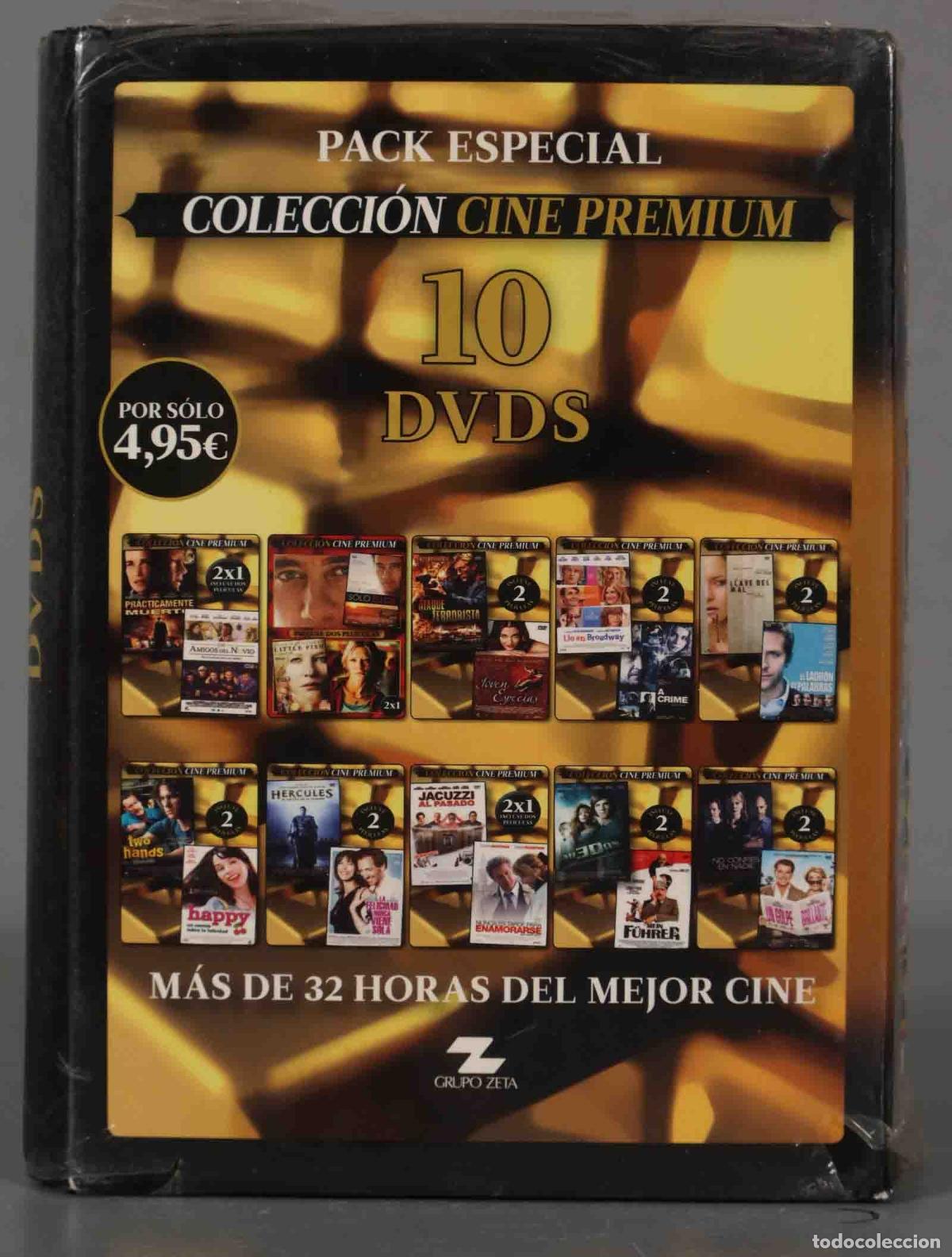 Cinema: 10 DVD. PACK ESPECIAL COLECCION CINE PREMIUM. PRECINTADO