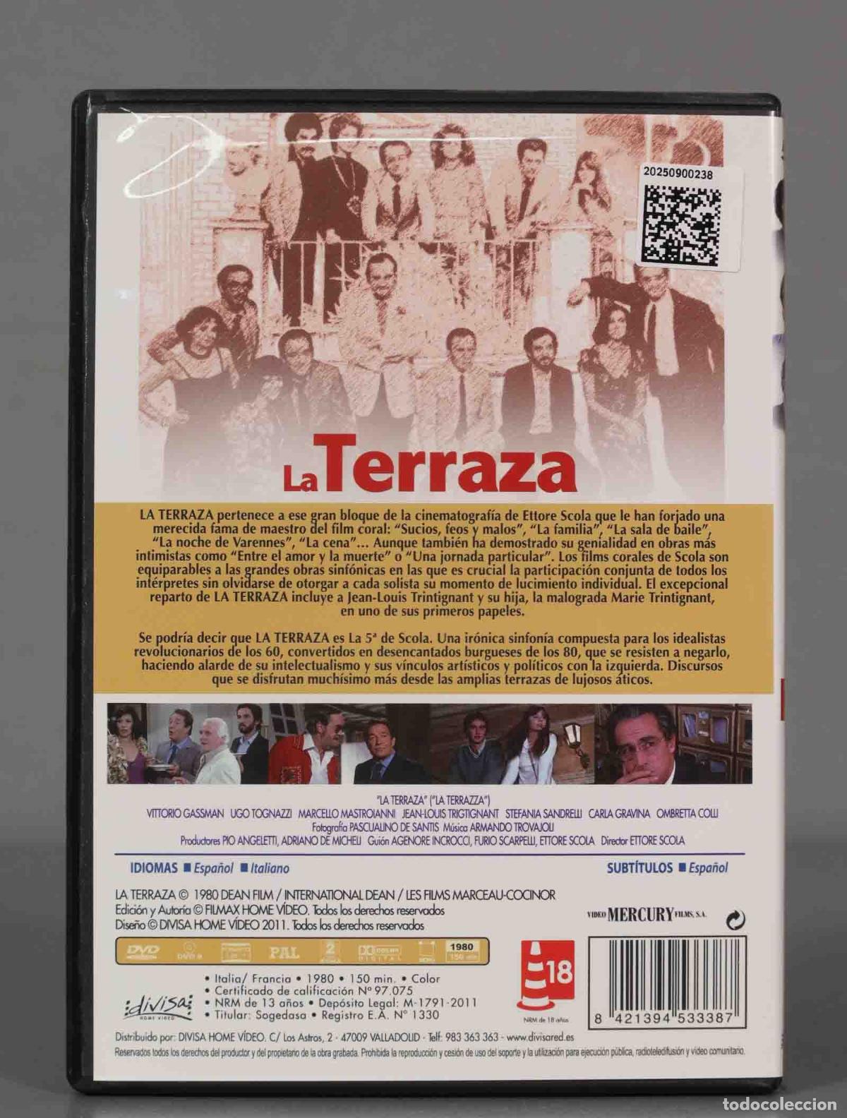 Cine: DVD. LA TERRAZA. SCOLA - Foto 2
