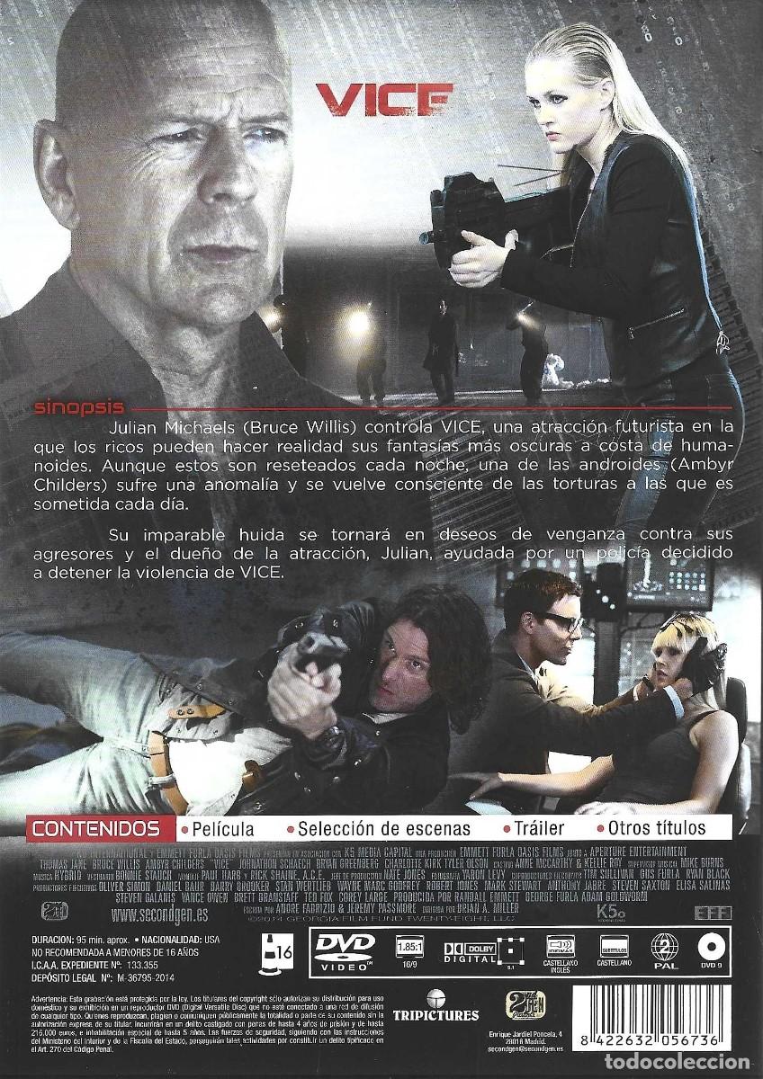 Cine: VICE BRUCE WILLIS ( DVD)............ - Foto 2