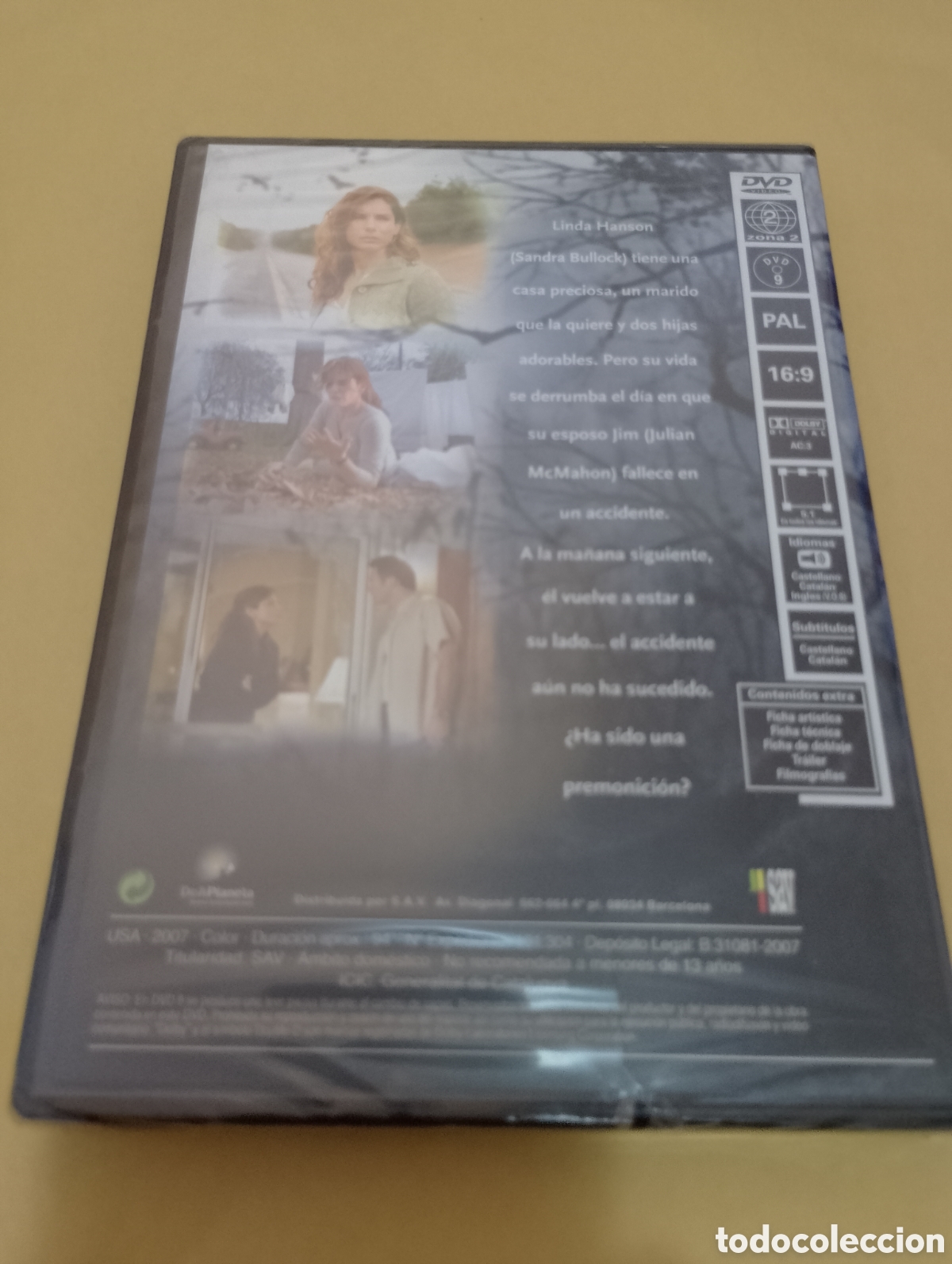Cine: Dvd. Premonici&oacute;n. Precintado. Terror. - Foto 2
