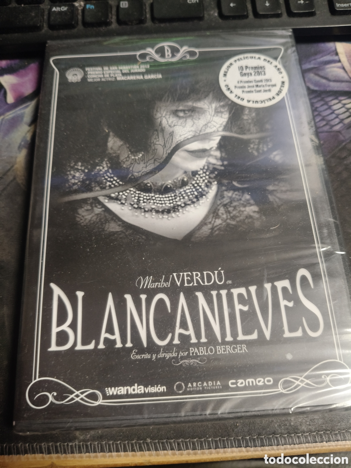 Cine: Blancanieves (Maribel Verd&uacute;) DVD Nuevo - 805