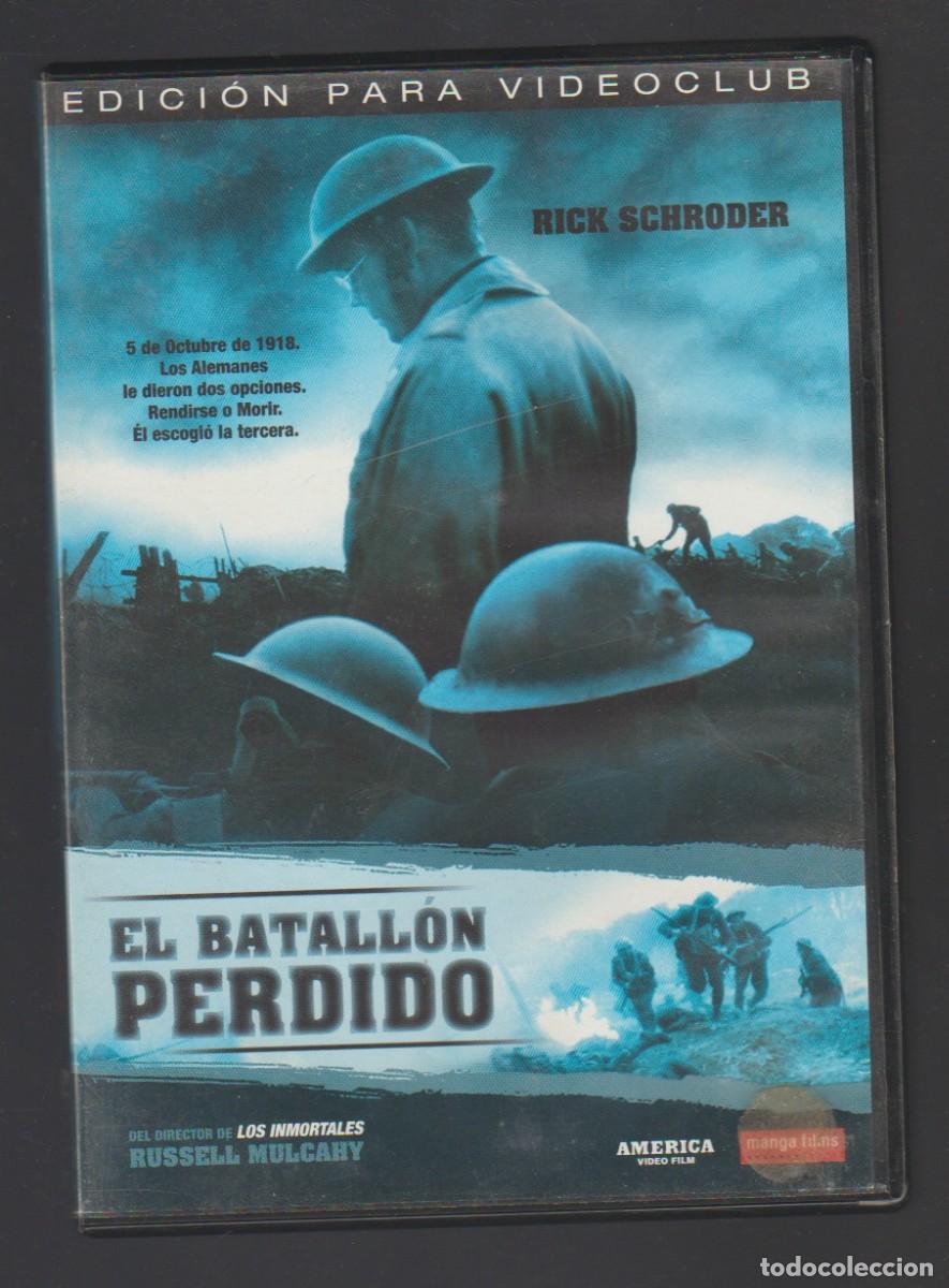 Cinema: DVD - EL BATALLON PERDIDO - RICK SCHRODER (TERROR CIENCIA FICCI&Oacute;N)