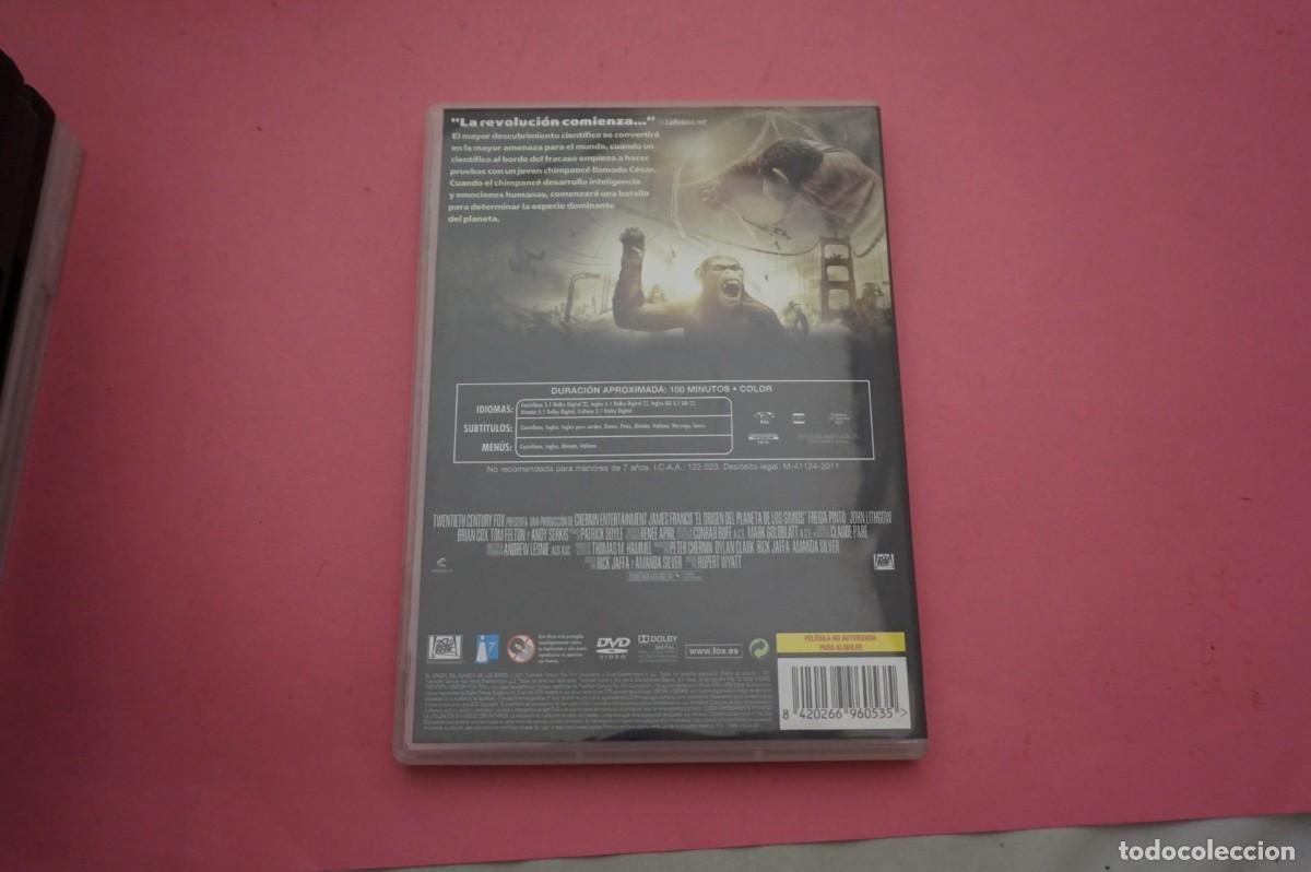 Cine: 1B2/ DVD - EL ORIGEN DEL PLANETA DE LOS SIMIOS - Foto 2
