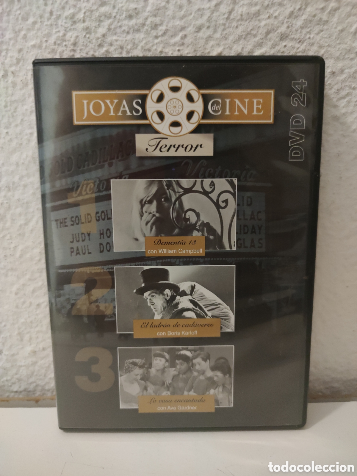 Cin&eacute;ma: Dvd - Dementia 13 / El ladron de cadaveres / La casa encantada - Joyas del cine de terror