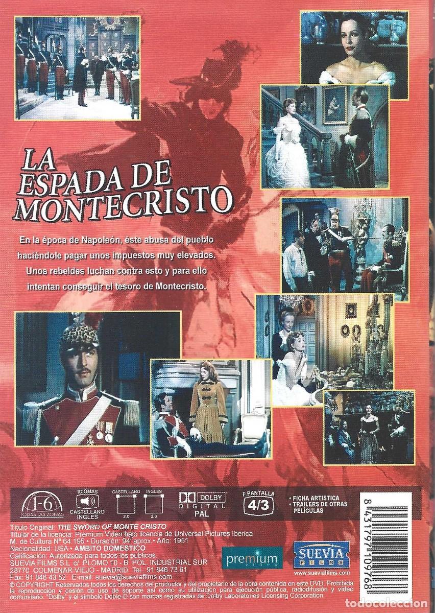 Cine: LA ESPADA DE MONTECRISTO WILLIAM CONRAD - Foto 2