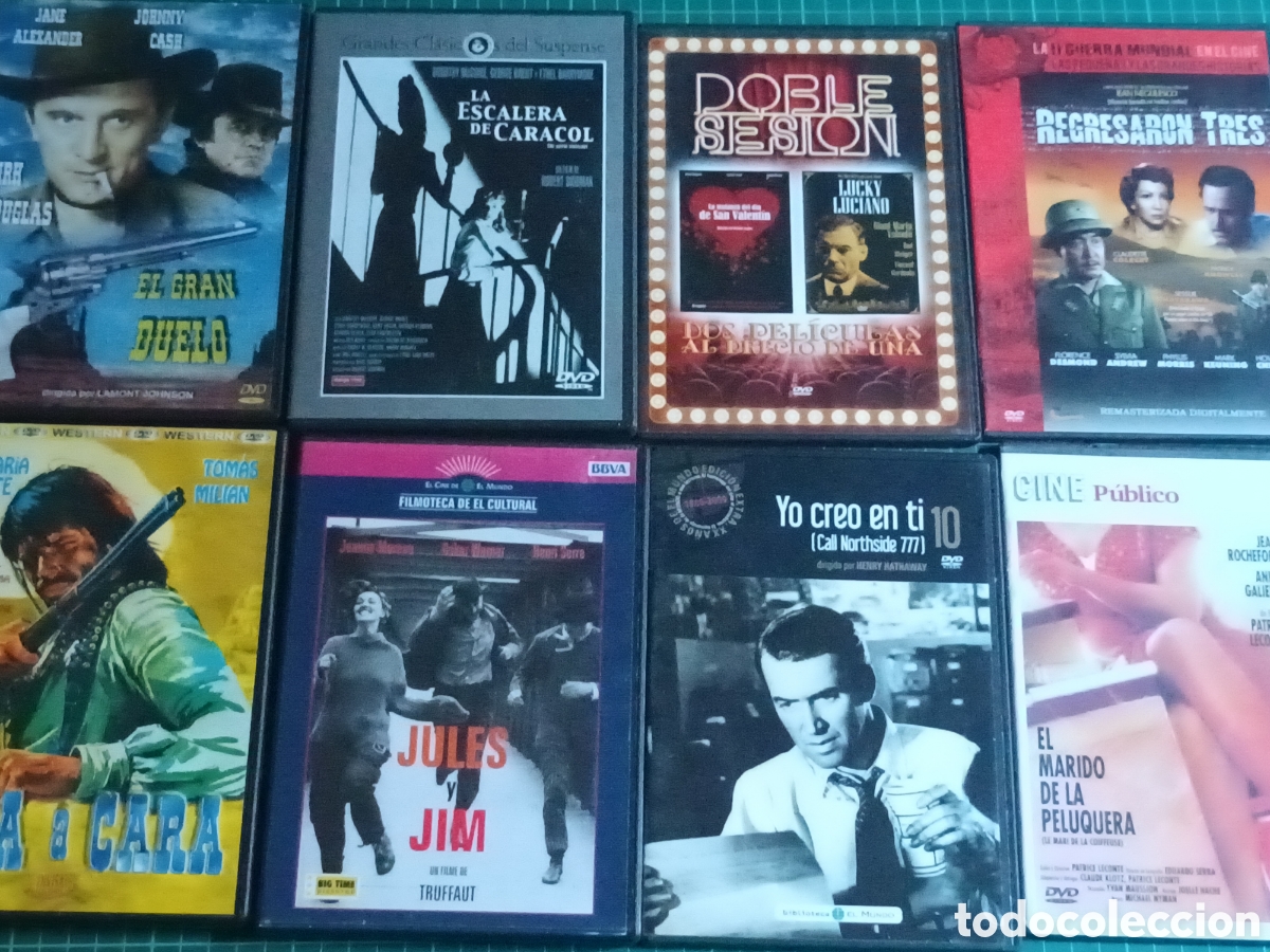 Cine: Lote 8 dvd cine variados
