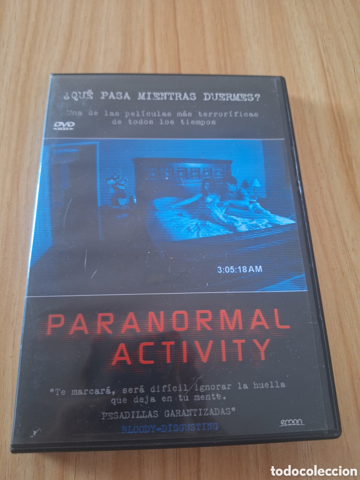 Cin&eacute;ma: A20 paranormal activity DVD SEGUNDAMANO