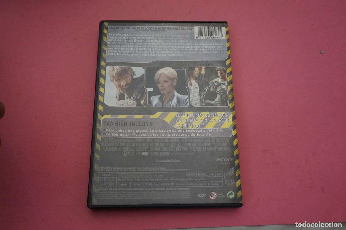 Cine: 7B1/ DVD - ELYSIUM - MATT DAMON - Foto 2