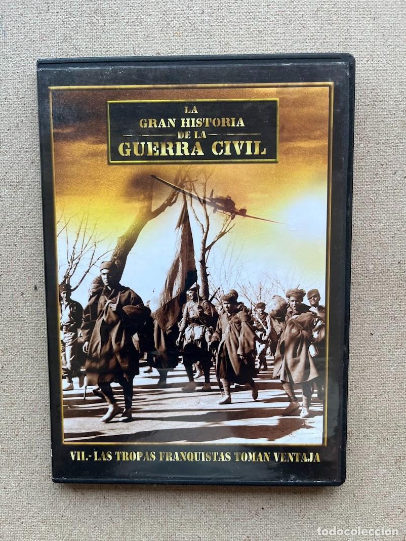 Cinema: VII- Las tropas franquistas toman ventaja / La gran historia de la Guerra Civil / Slim / DVD /