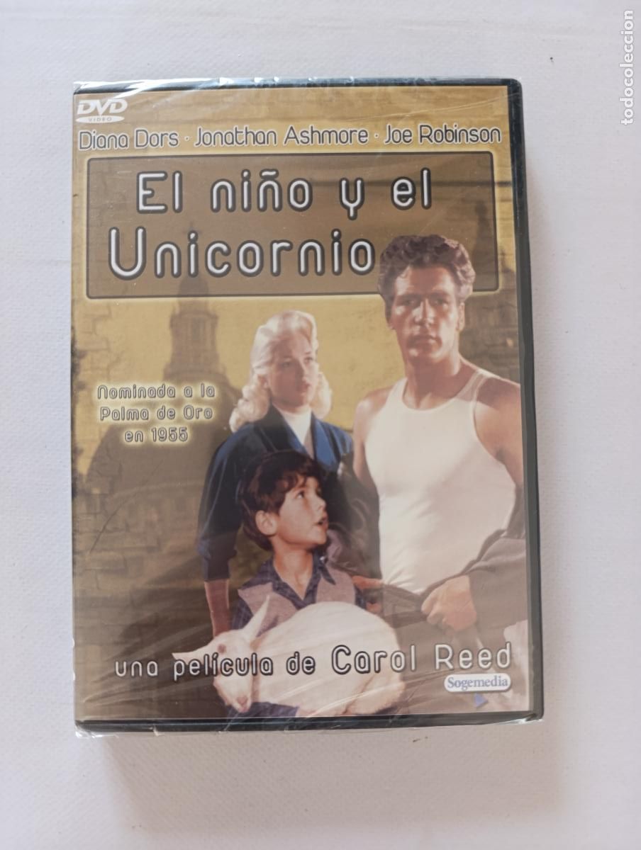 Cine: DVD EL NI&Ntilde;O Y EL UNICORNIO - CAROL REED - NUEVO, PRECINTADO (1F)