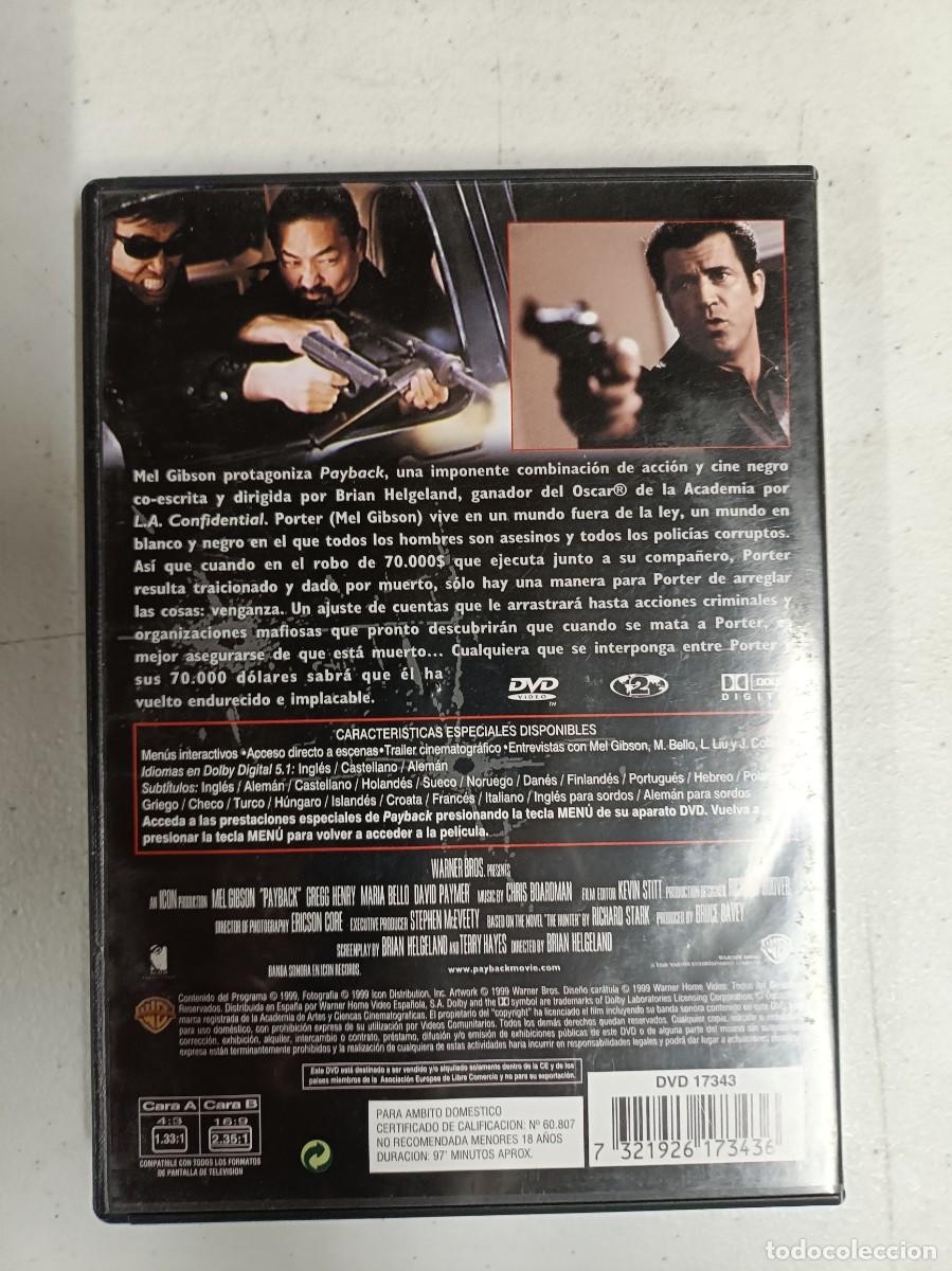 Cine: Dvd Payback Mel gibson - Foto 2