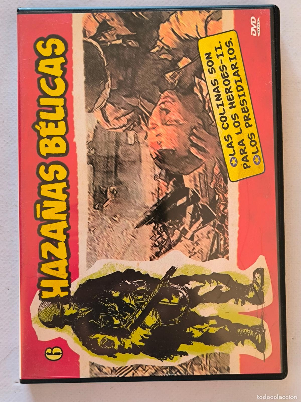 Cinema: DVD HAZA&Ntilde;AS BELICAS VOL. 6 - LOS PRESIDIARIOS / LAS COLINAS SON PARA LOS HEROES II (1T)