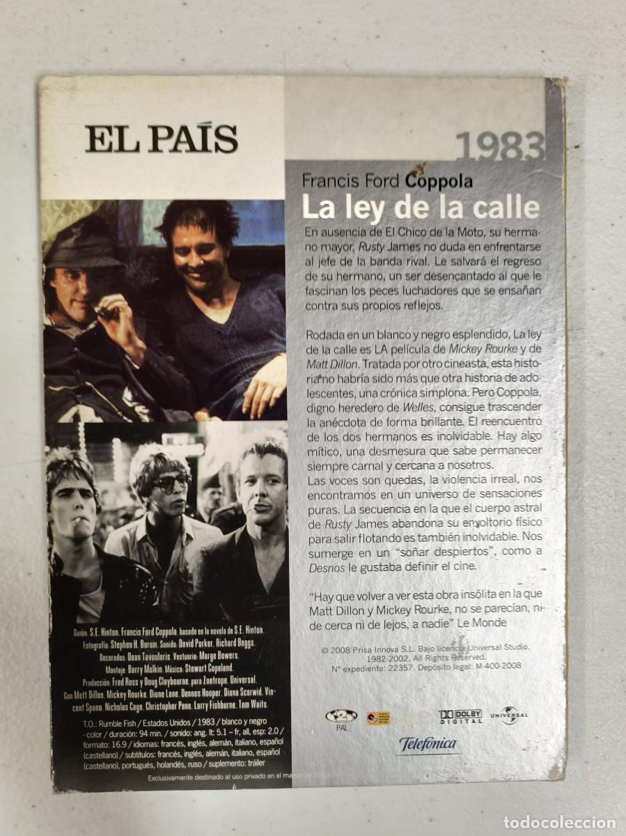 Cine: Dvd la ley de la calle - Foto 2