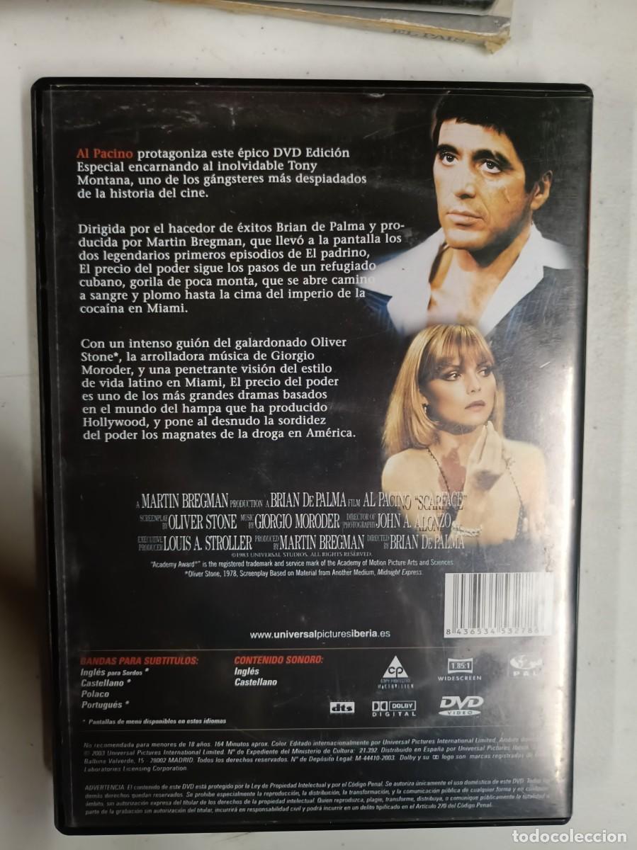 Cine: Dvd el precio del poder al pacino - Foto 2