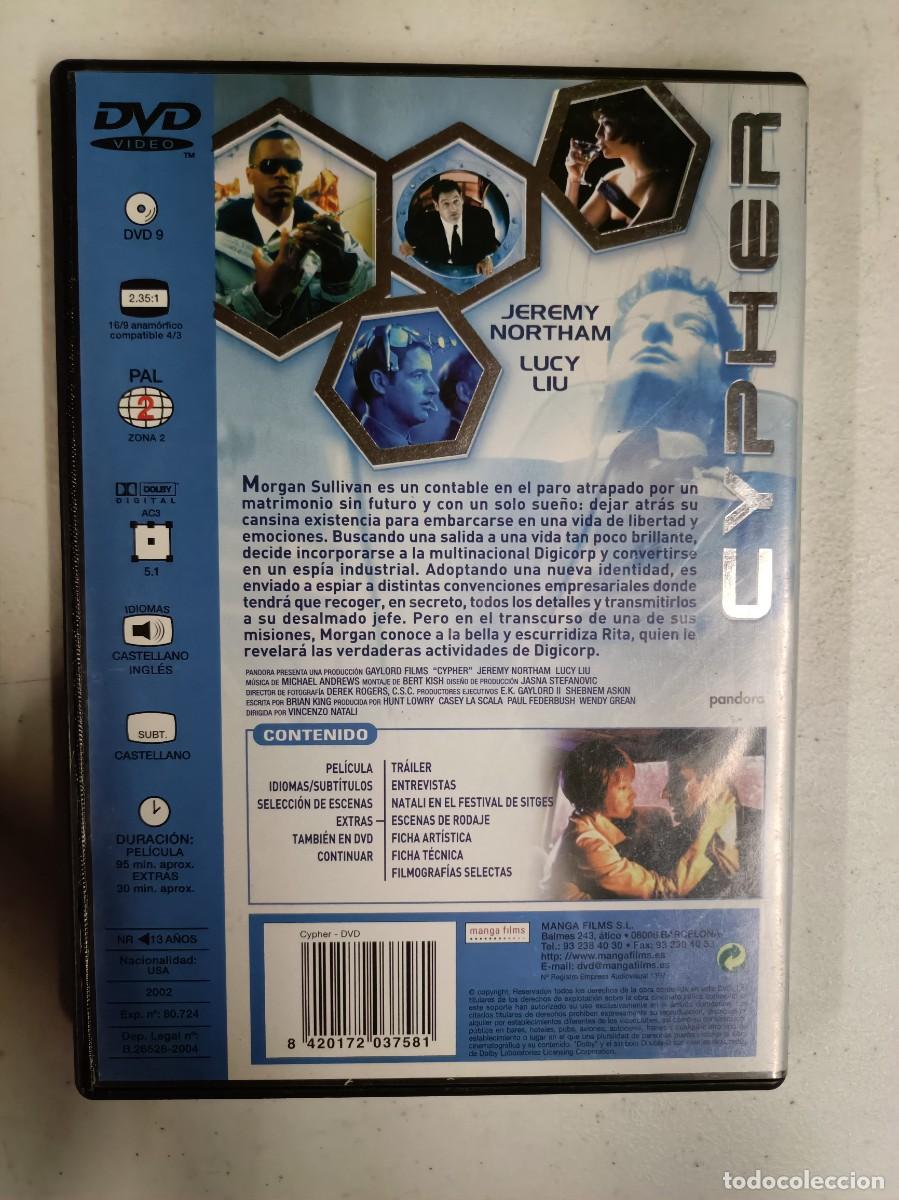 Cine: Dvd cyphor del director de cube - Foto 2