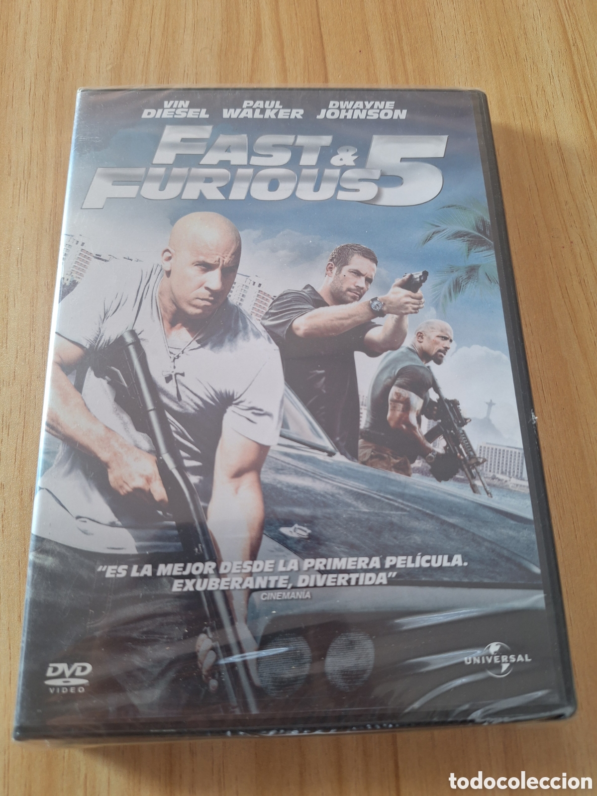 Cine: REF.70 a todo gas 5 DVD NUEVO PRECINTADO