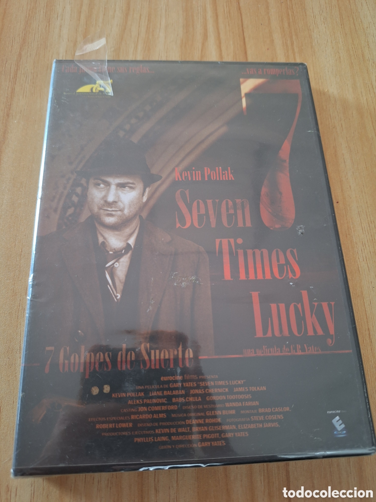 Cin&eacute;ma: REF.33 seven times Lucky DVD NUEVO PRECINTADO