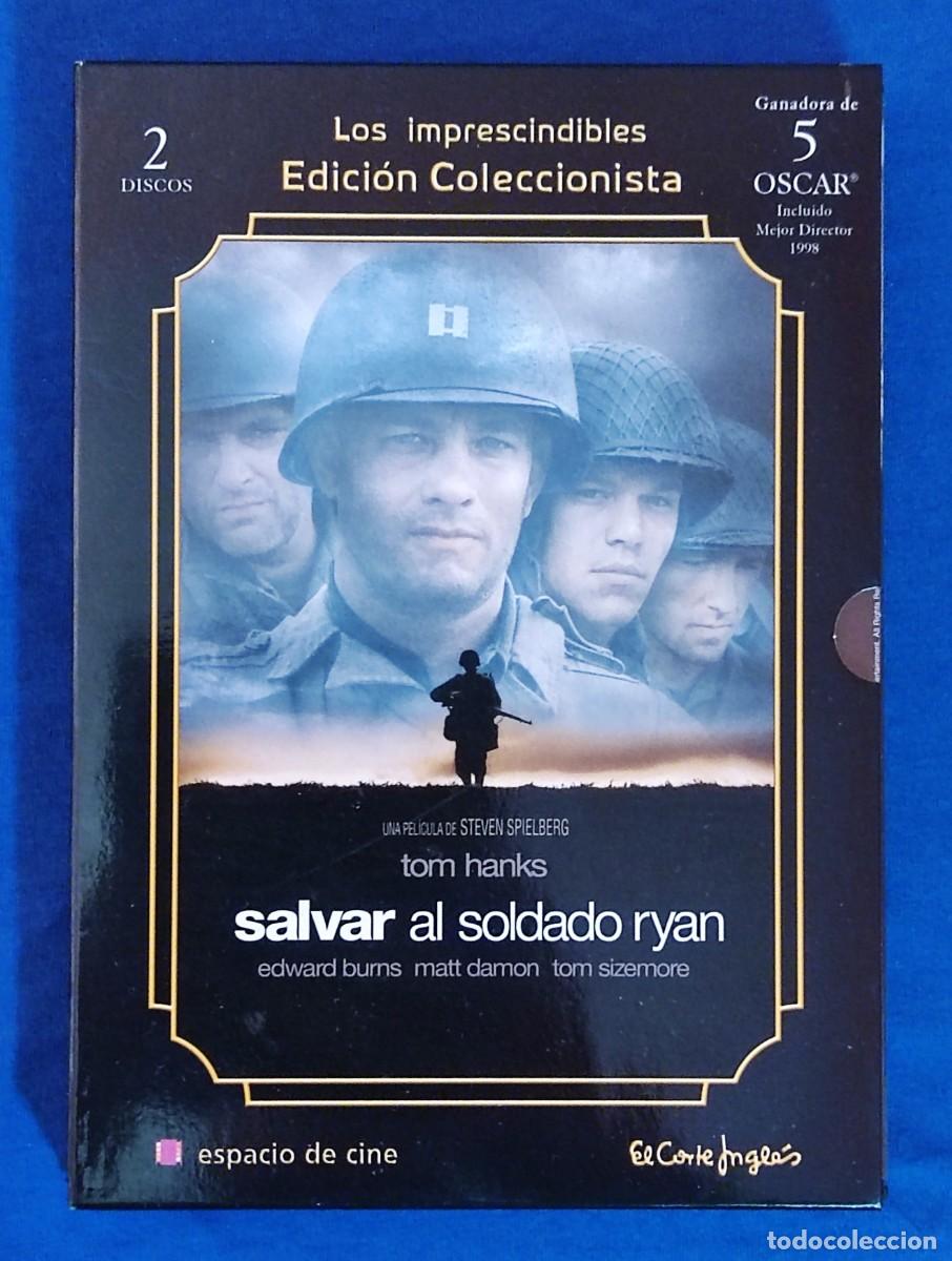 Kino: Salvar al soldado Ryan en DVD. 2 discos con libreto y funda -- ENVIO INCLUIDO