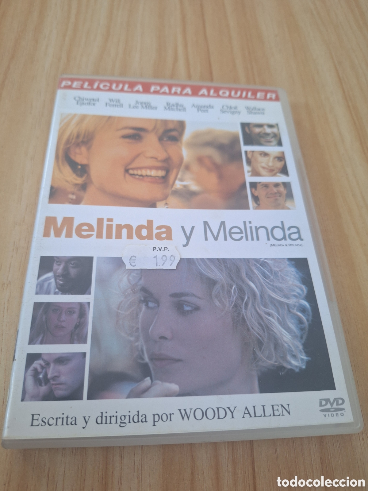 Cine: V22 melinda y melinda DVD VIDEOCLUB