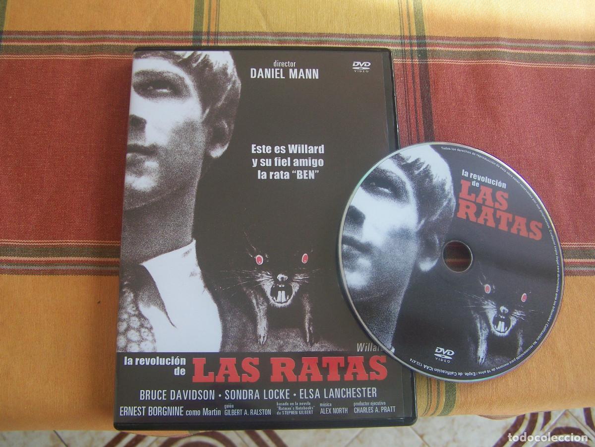 Cine: Las ratas .Willard ( Daniel Mann ) dvd - Foto 1
