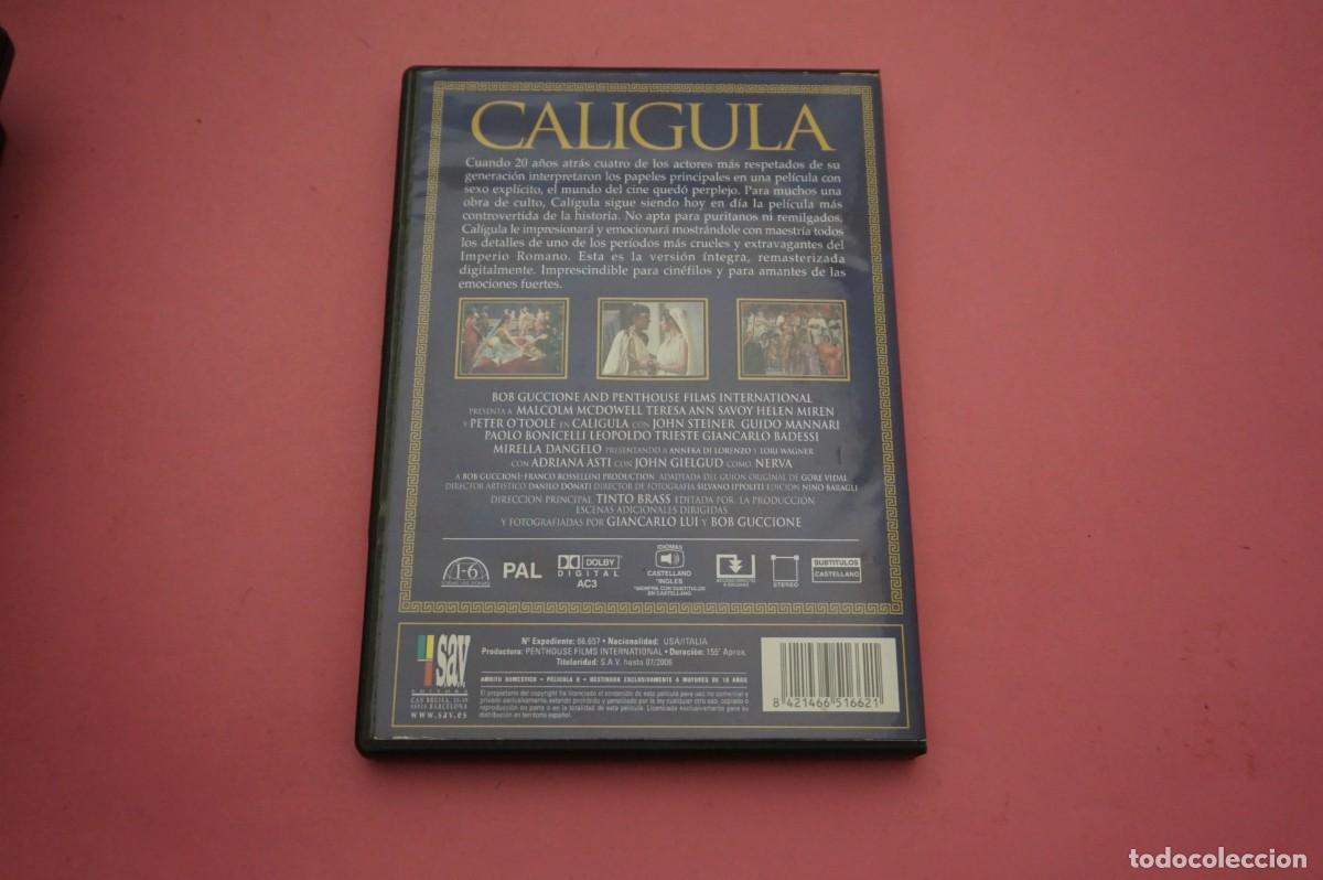 Cine: 3B1- DVD - CALIGULA - MALCOLM MCDOWELL - Foto 3