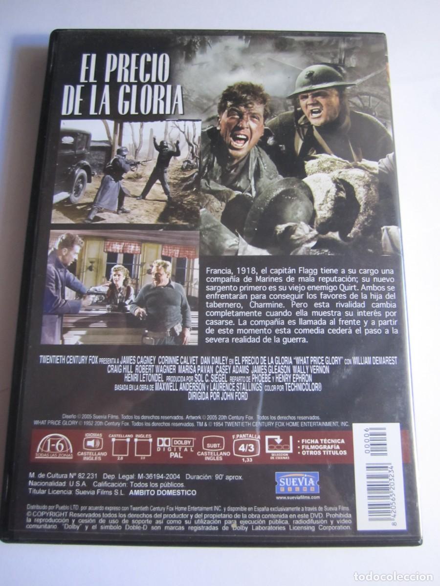 Cine: DVD El precio de la gloria - Foto 3