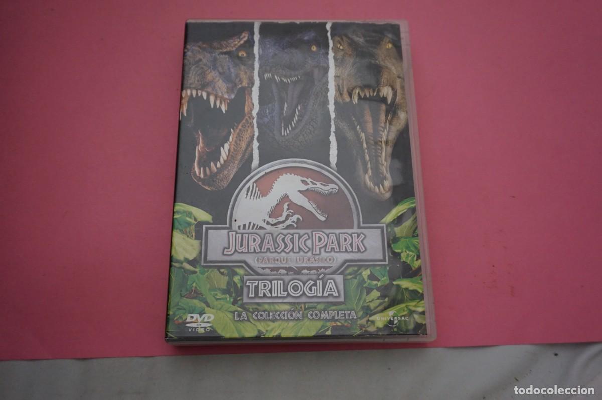 Cin&eacute;ma: 3B2/ DVD - JURASIC PARK (PARQUE JURASICO) - TRILOGIA - COLECCION COMPLETA