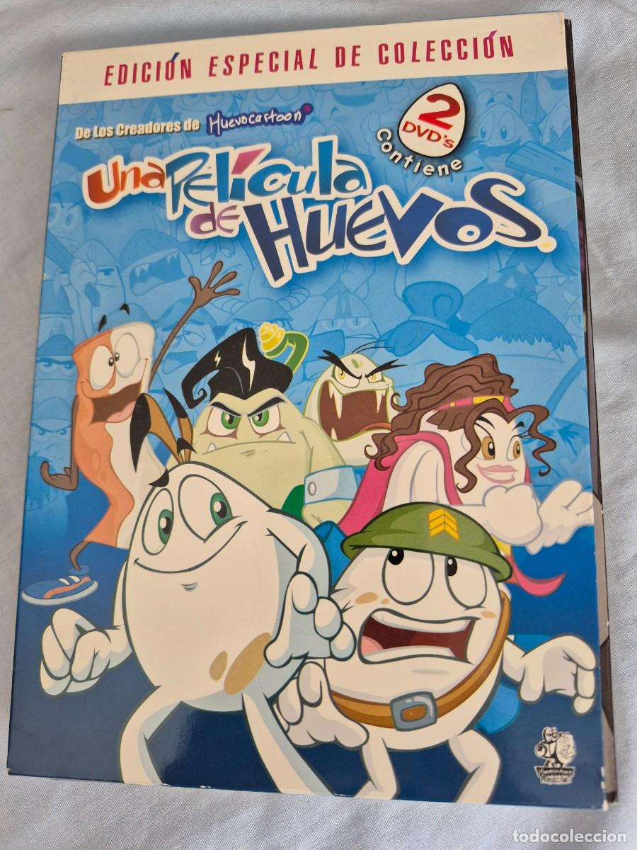 Cinema: Una pel&iacute;cula de huevos, 2 discos dvd Animaci&oacute;n M&eacute;xico, Rodolfo y Gabriel Riva Palacio