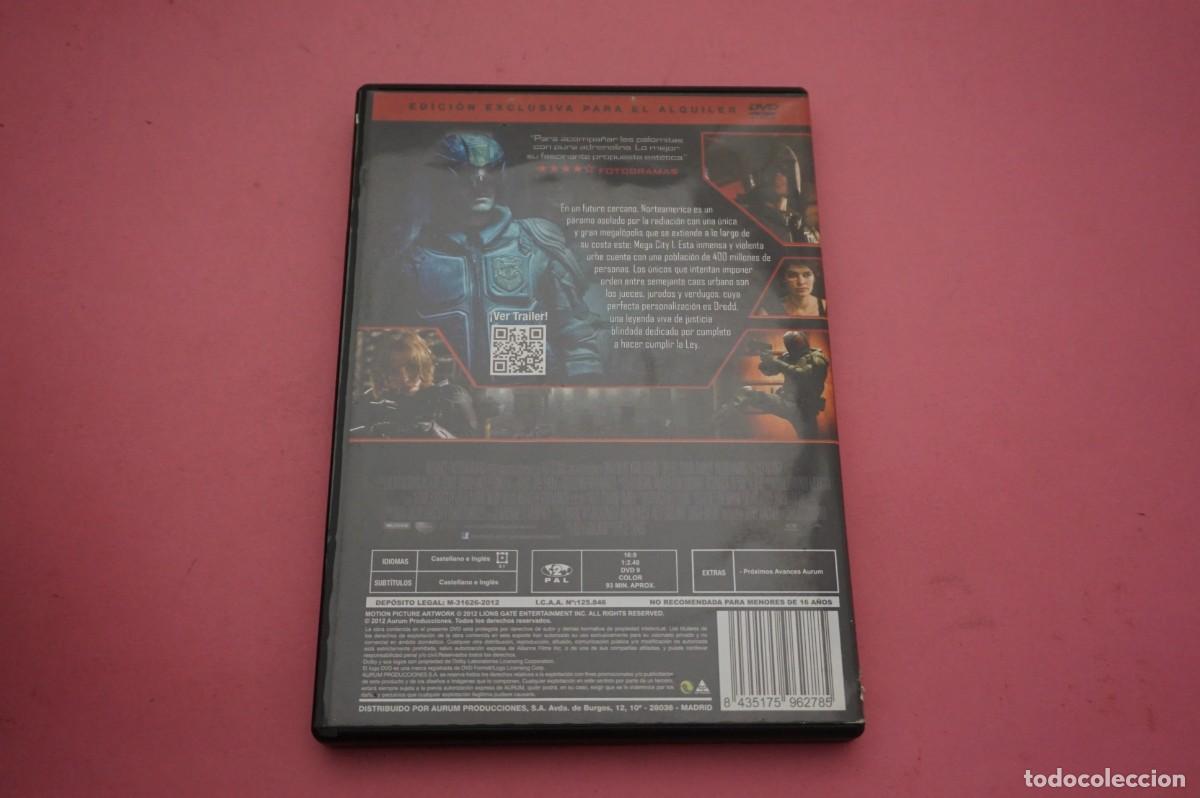 Cine: 5B1/ DVD - DREDD - JUEZ. JURADO. EJECUTOR - Foto 2