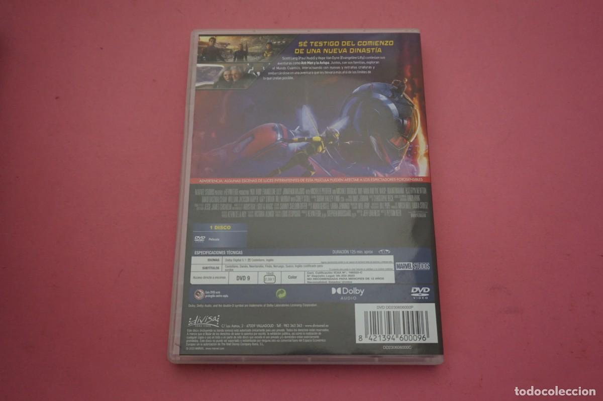 Cine: 6B1/ DVD - QUANTUMANIA - ANT-MAN AVISPA - Foto 3