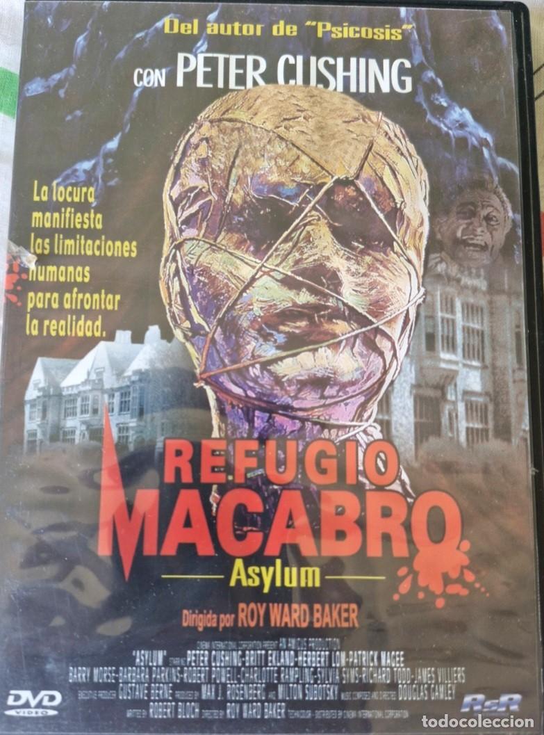 Cine: REFUGIO MACABRO - ASYLUM - PETER CUSHING - DVD - NUEVA SIN PRECINTO - Foto 1